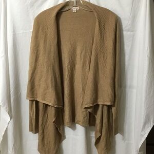 $5 CLEARANCE Merona Drapped Tan Cardigan Sweater